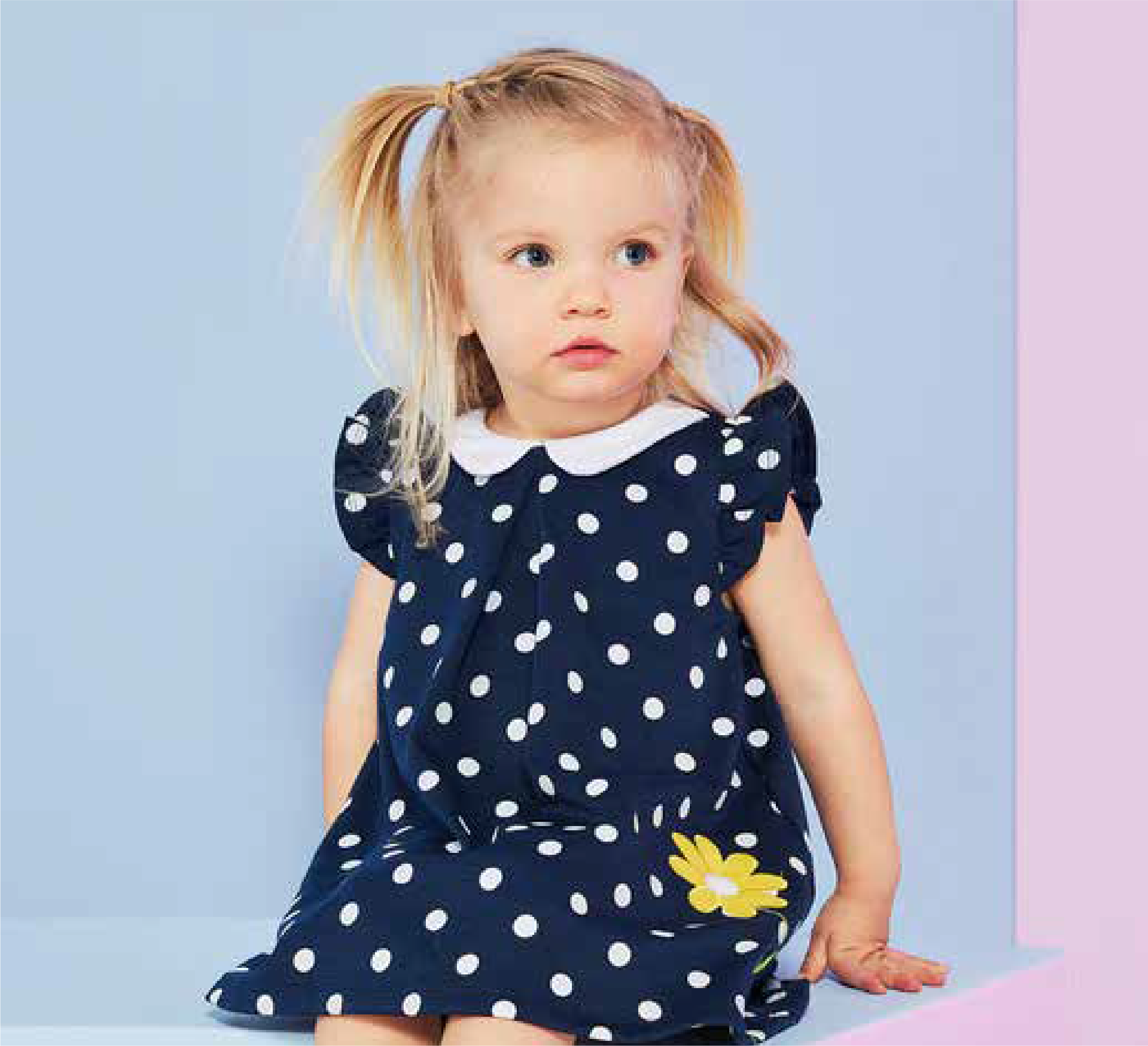 Child wearing kids wear